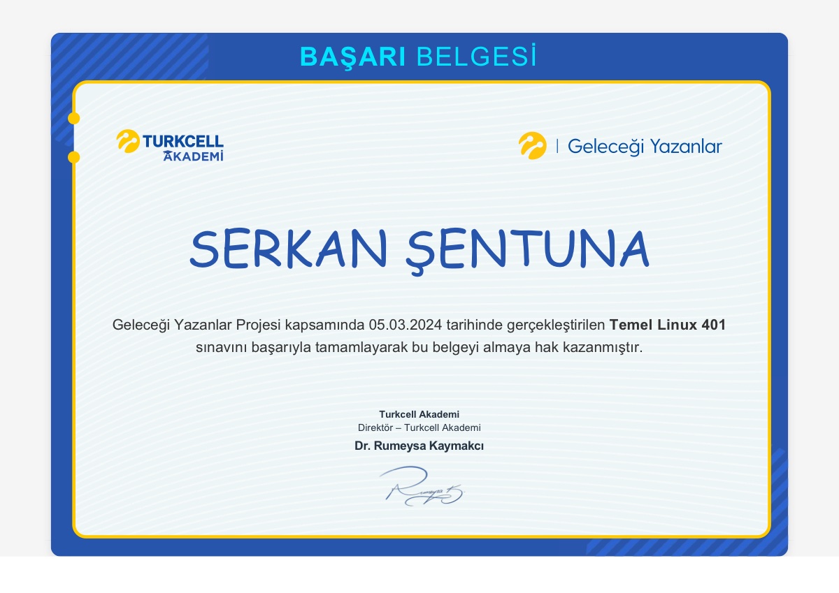 Temel Linux 401